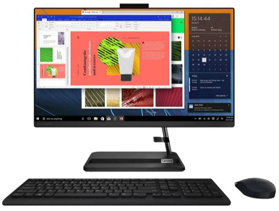 Lenovo IdeaCentre 3 24IAP7 Intel i5 12th Gen, 8GB 512GB SSD, 23.8 Inch FHD, No Windows, All in One Desktop