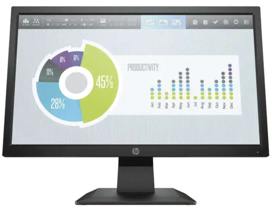 HP P204v 19.5 Inch HD Monitor