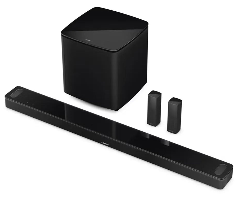 Bose Smart Ultra Soundbar With Dolby Atmos Plus Alexa and Google Voice Control, Surround Sound System for TV, Black 882963-4100 Black