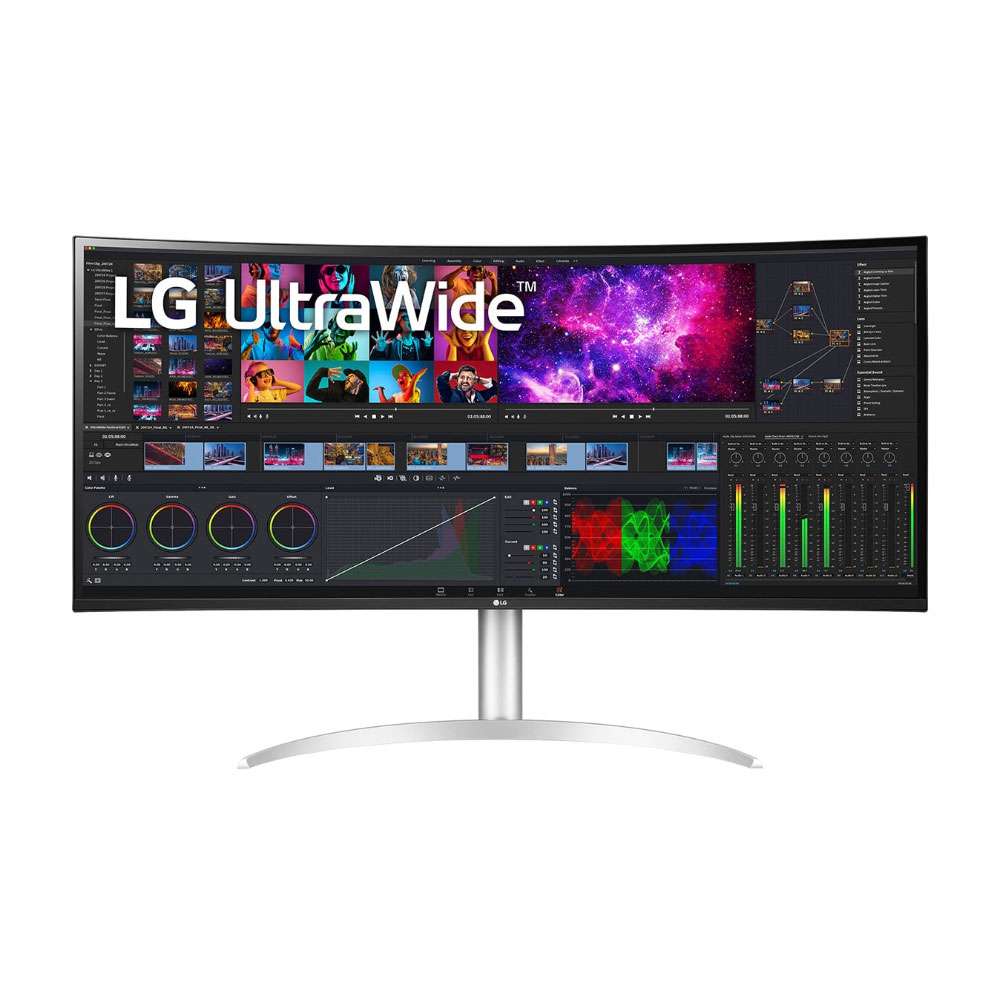 LG Curved UltraWide 40 Inch WUHD Nano IPS Monitor with Thunderbolt 4 Connectivity, 40WP95C-W