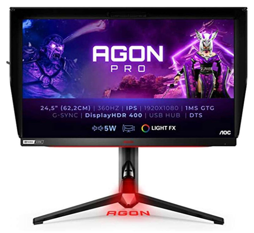 AOC 24.5 Inches AGON PRO 360 Hz Premium Gaming Monitor - AG254FG