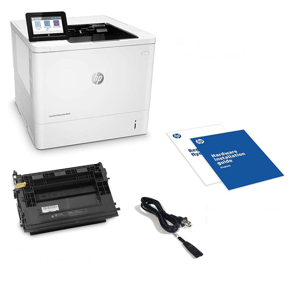 HP LaserJet Enterprise M612dn A4 Mono Laser Printer 7PS86A