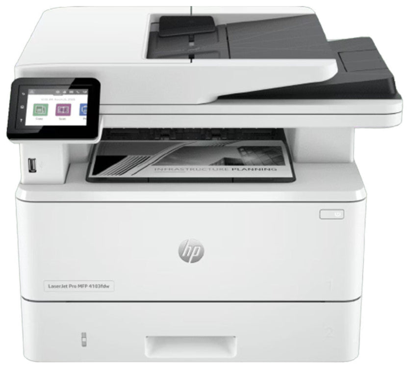 HP LaserJet Pro MFP 4103fdw Printer - 2Z629A