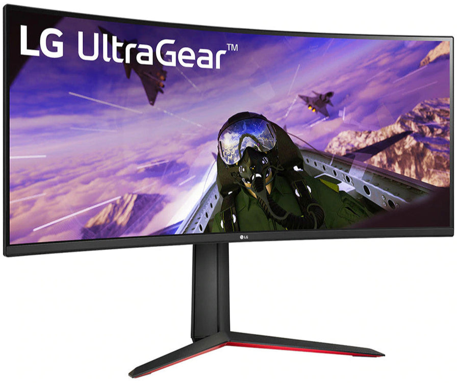 LG 34 Inch Curved UltraGear QHD HDR 10 160Hz Monitor with Tilt and Height Adjustable Stand, 34GP63A-B