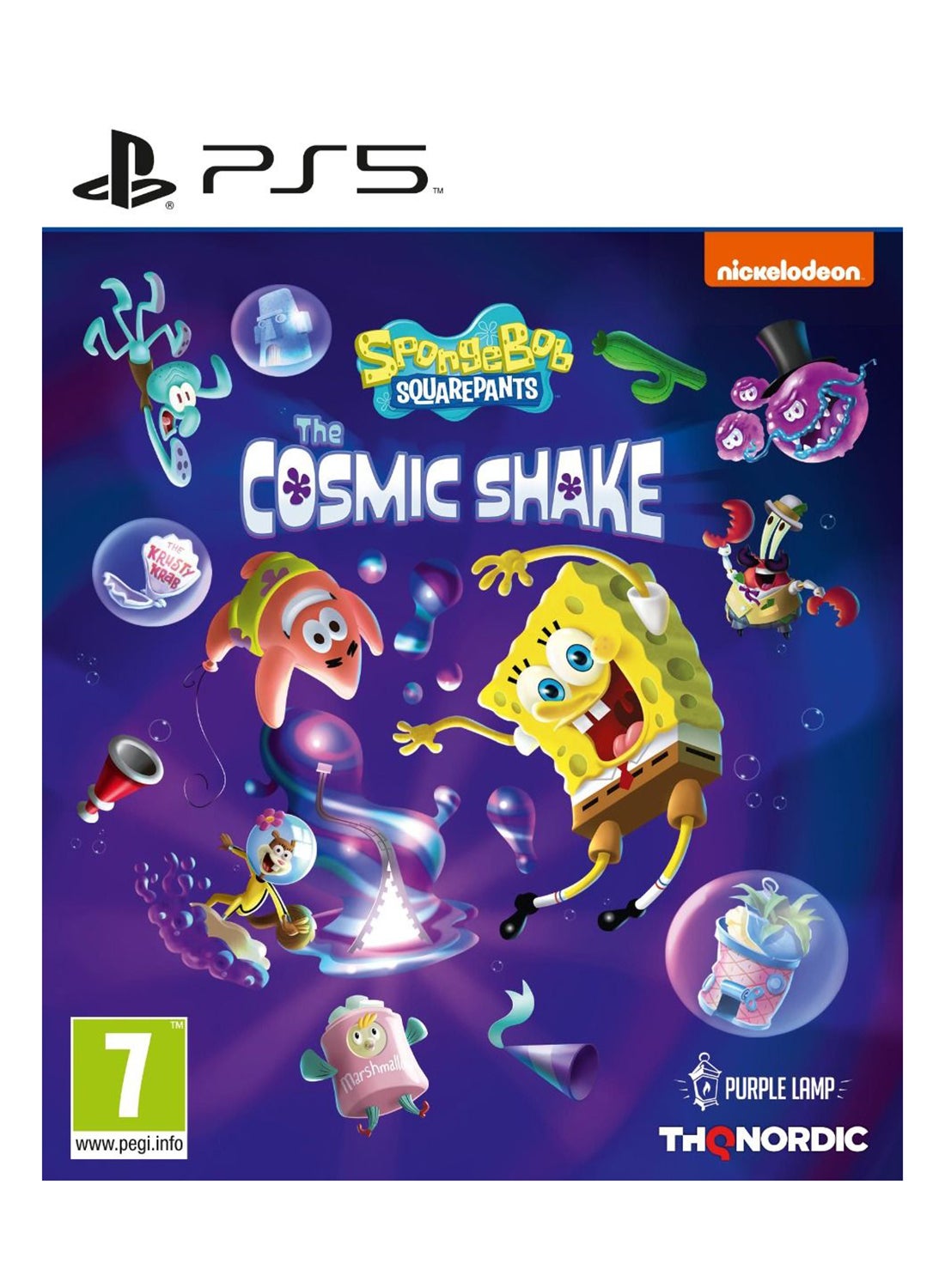 SpongeBob SquarePants : The Cosmic Shake PEGI - PlayStation 5 (PS5)