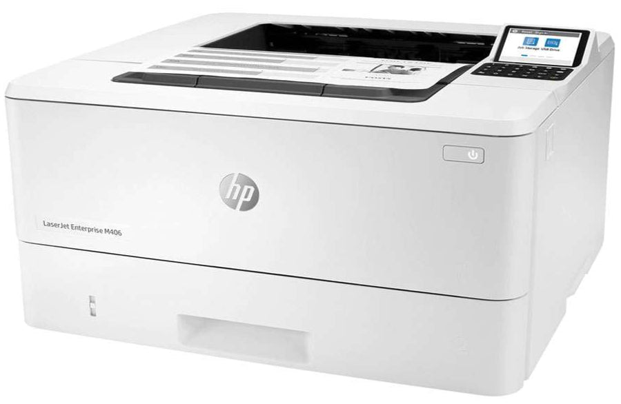 HP LaserJet Enterprise M406dn Mono A4 Laser Printer 3PZ15A