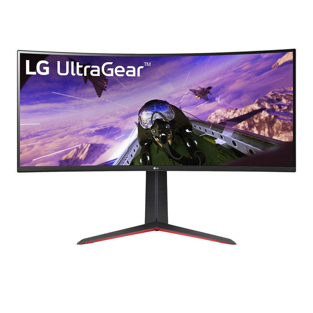 LG 34 Inch Curved UltraGear QHD HDR 10 160Hz Monitor with Tilt and Height Adjustable Stand, 34GP63A-B