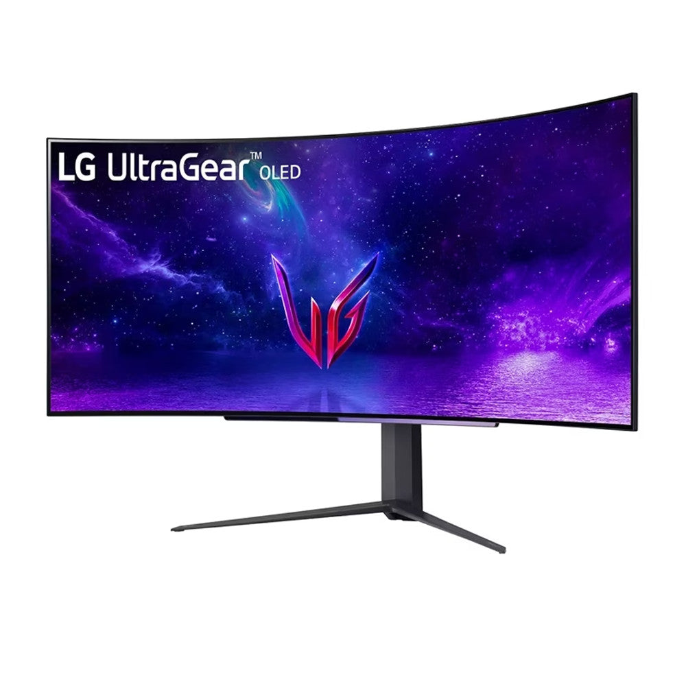 LG 45 Inch WQHD 240Hz UltraGear OLED Curved Gaming Monitor, 45GR95QE-B