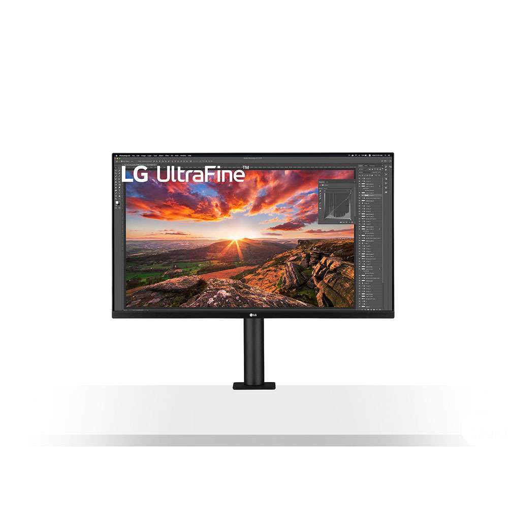 LG UltraFine Display Ergo 32 Inch 4K HDR10 Monitor - 32UN880-B