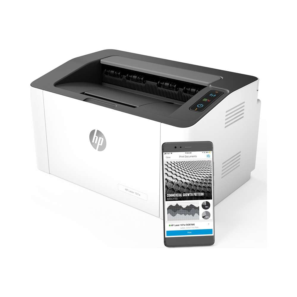 HP Laser 107w Wireless Office Printer 4ZB78A