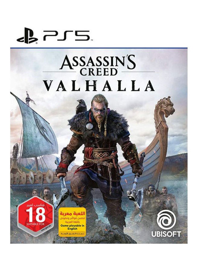 Assassin’s Creed Valhalla - English/Arabic - (UAE Version) - PlayStation 5 (PS5)