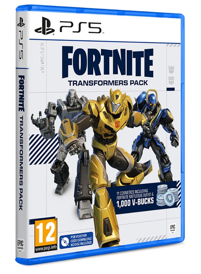 Fortnite - Transformers Pack PS5 PEGI (No Disc Included) - PlayStation 5 (PS5)