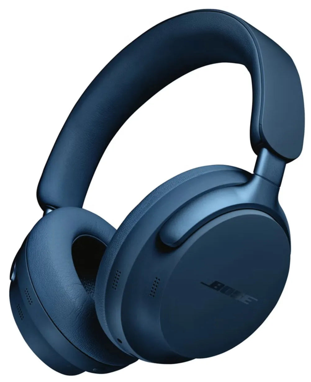 QuietComfort Ultra Wireless Noise Cancelling Headphones with Spatial Audio, Over-the-Ear Headphones with Mic, Up to 24 Hours of Battery Life Lunar Blue