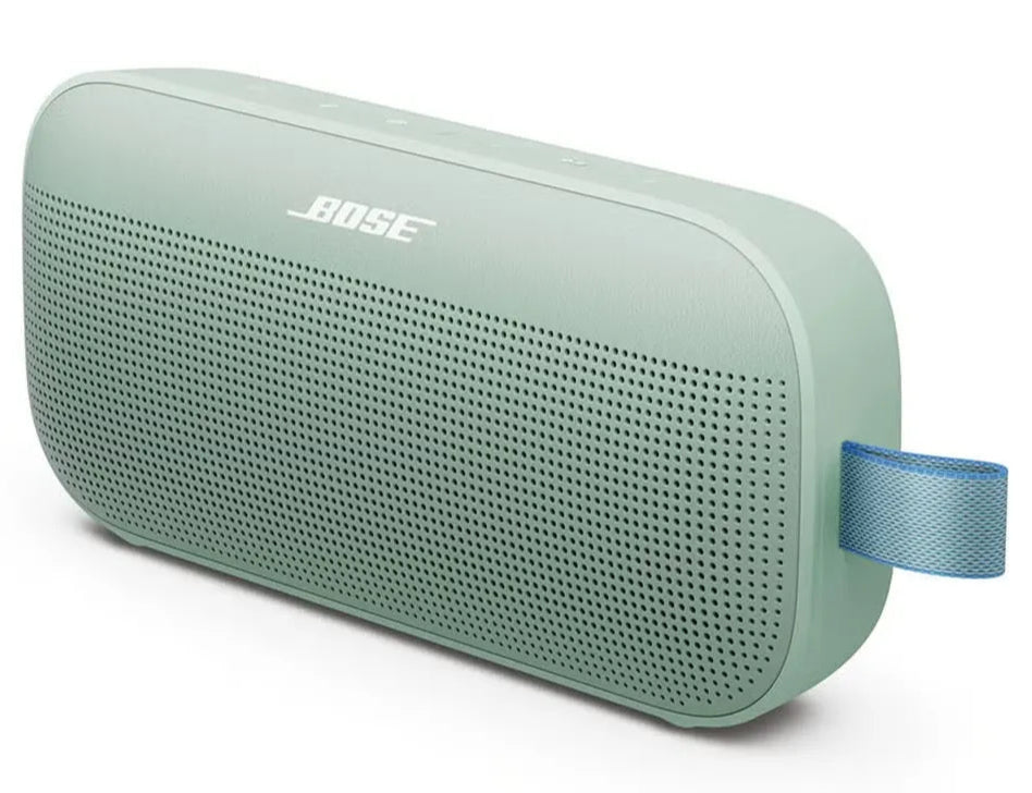 SoundLink Flex Portable Bluetooth Speaker (2nd Gen), Portable Outdoor Speaker with Hi-Fi Audio, Up to 12 Hours Battery Life, Waterproof and Dustproof Alpine Sage