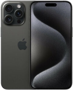 Apple iPhone 15 Pro Max 256GB Black Titanium 5G - International Version