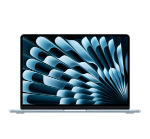 Apple MacBook Air MC6U4 13-Inch Display M4 Chip 10-Core CPU 10-Core GPU Processor 16GB RAM 512GB SSD Storage Sky Blue English - International Version
